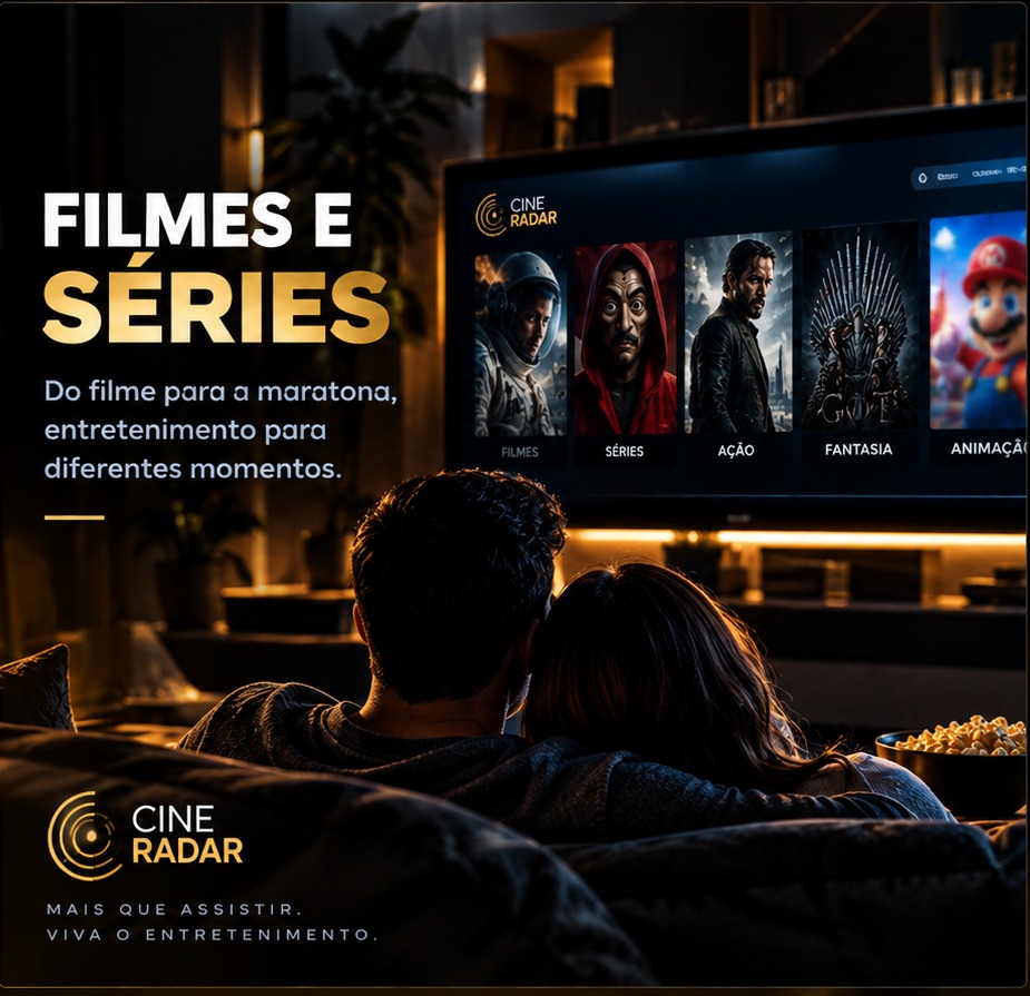 Filmes e séries no Cine Radar